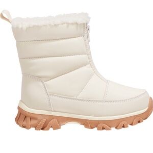 Kids Cream Winter Boots